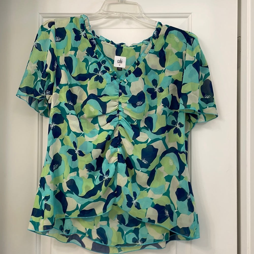 CAbi blouse - lined for coverage